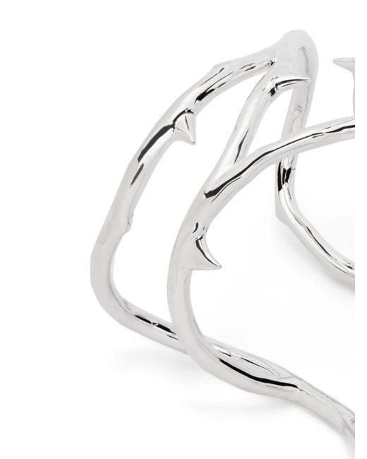 Shaun Leane White Rose Thorn Polished-Finish Bracelet