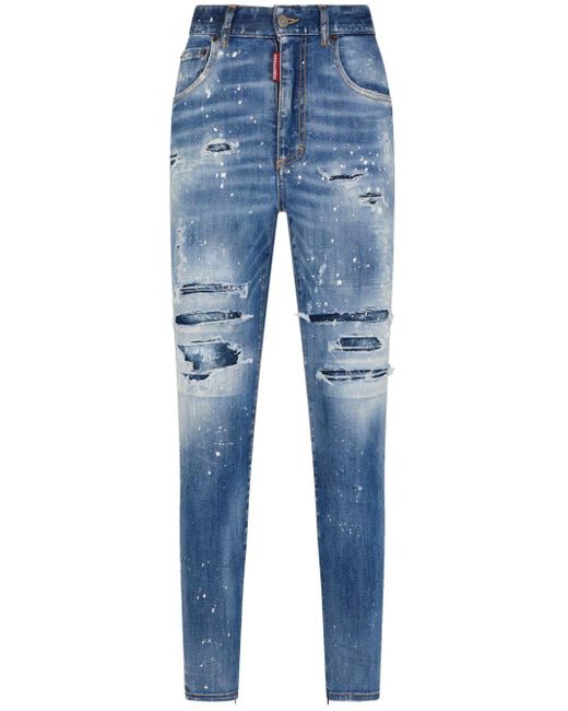 DSquared² Blue Cool Guy Skinny-Jeans