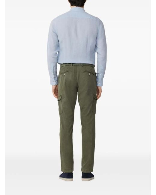 Hackett Green Devon Kensington Cargo Pants for men