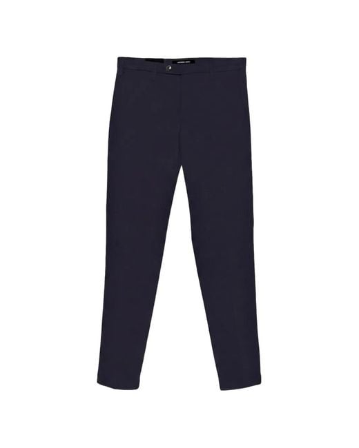 Michael Coal Blue Slim-Fit Chino Pants for men