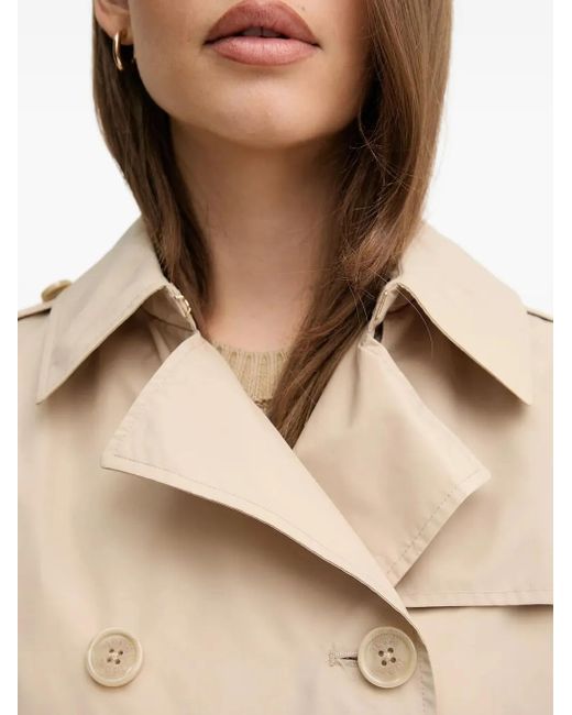 Joop! ダブルブレスト トレンチコート Natural