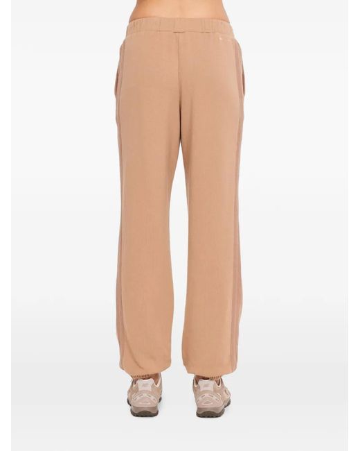 The Upside Natural Marlon Harrison Side-Stripe Track Pants