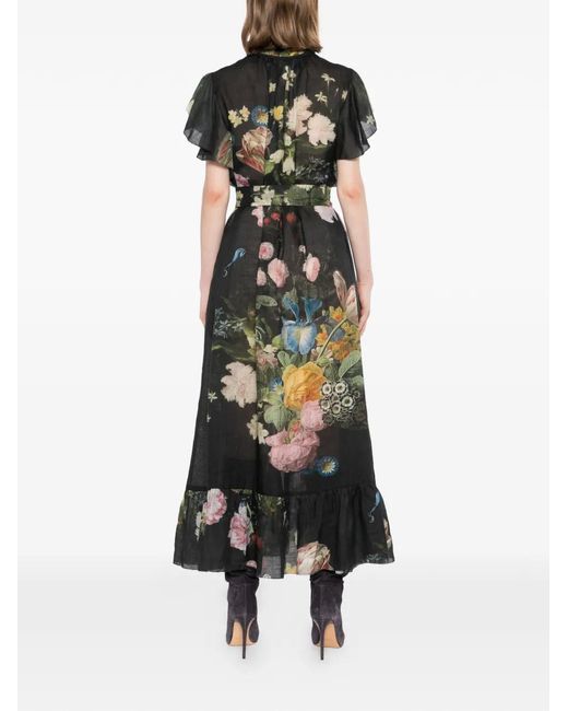 Cynthia Rowley Black Portofino Maxi Dress
