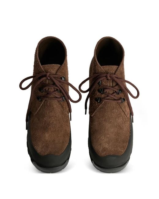 Diemme Brown Asiago Lace-Up Hiking Boots for men