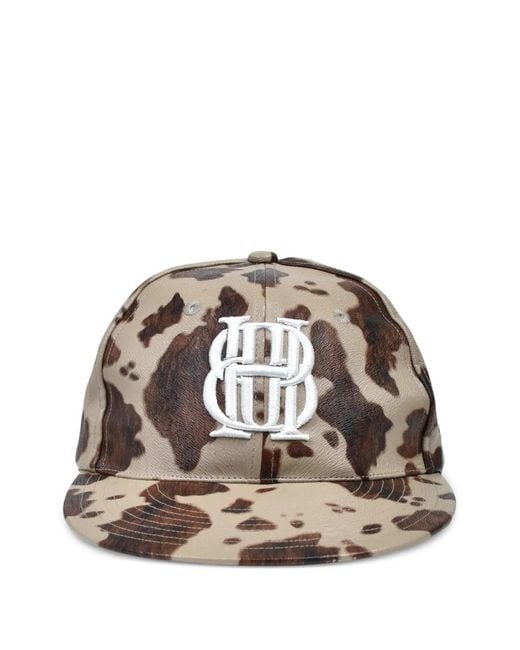 BREATH Multicolor Horse-Print Cap for men