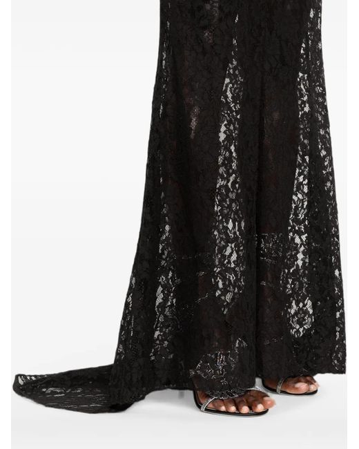 De La Vali Black Pasion Maxi Skirt