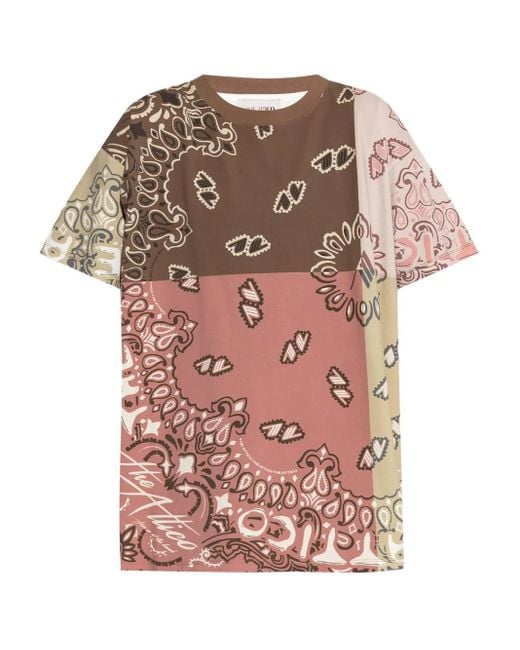 The Attico Pink Estate Meravigliosa T-Shirt