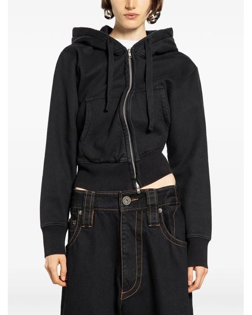 VAQUERA Black Full-Zip Hoodie