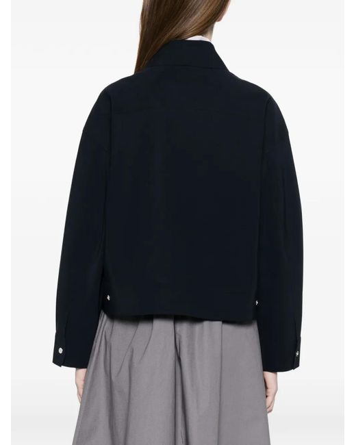 Herno Blue Jacke Mit Reißverschluss