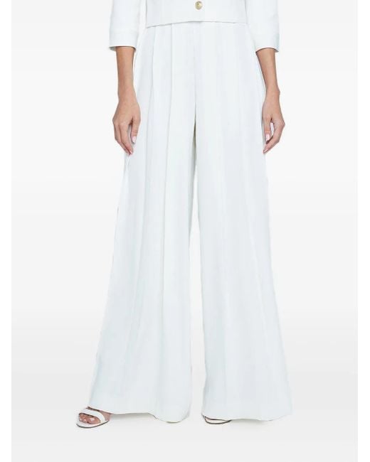 L'Agence White Nova Trousers
