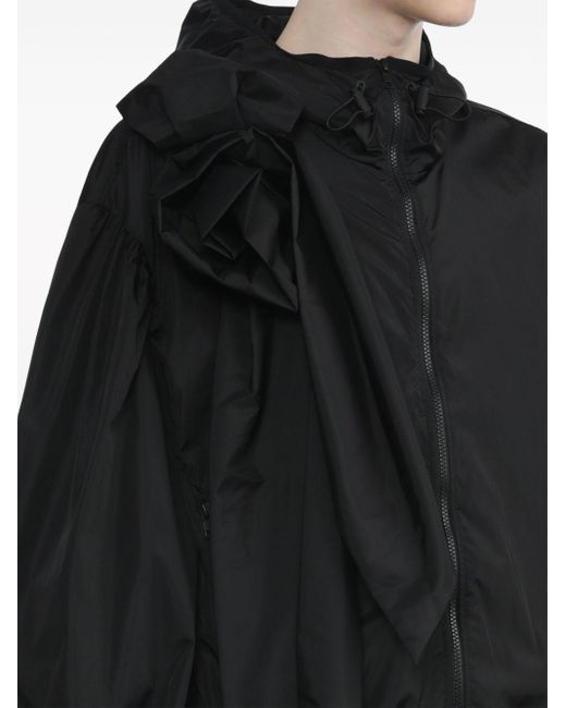 Veste Pressed Rose à capuche Simone Rocha pour homme en coloris Black