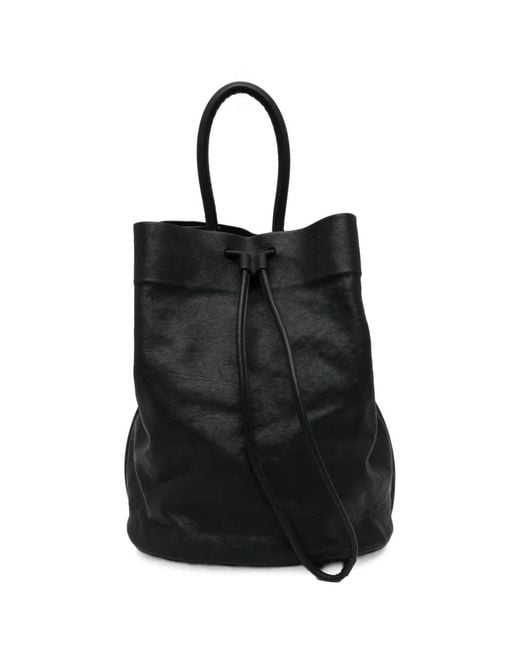 Uma Wang Black Large Sac Tote Bag for men