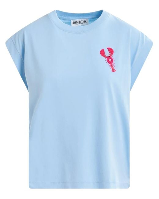 Essentiel Antwerp Hobster Tシャツ Blue