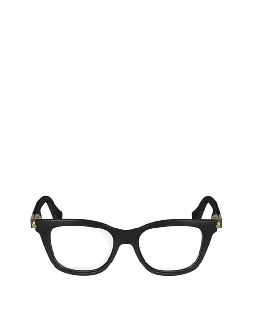 Ferragamo Black Square-Frame Glasses