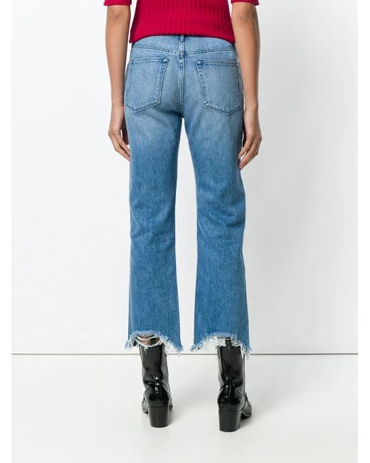 3x1 Blue Austin Cropped Jeans