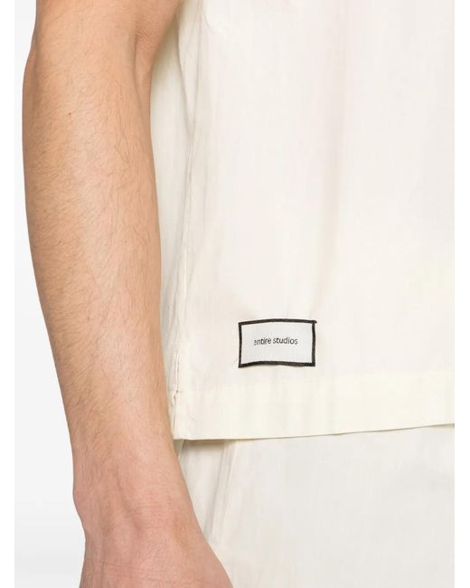 Entire studios White Short-Sleeve Shirt