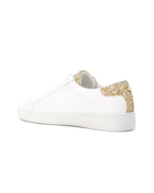 michael kors irving glitter sneakers