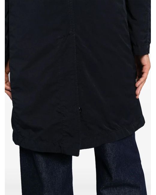Aspesi Blue Vodka Trench Coat for men