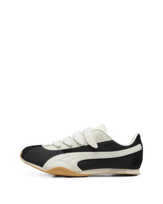 PUMA Black H-Street Touch-Strap Sneakers for men