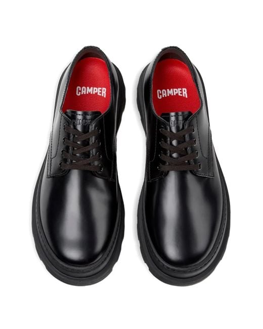 Camper Black Brutus+ Lace-up Oxford Shoes for men
