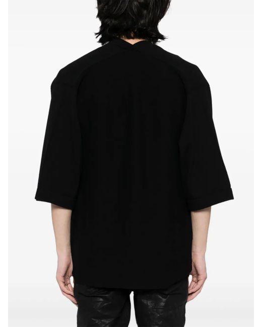 Cardigan Haori di Label Under Construction in Black da Uomo