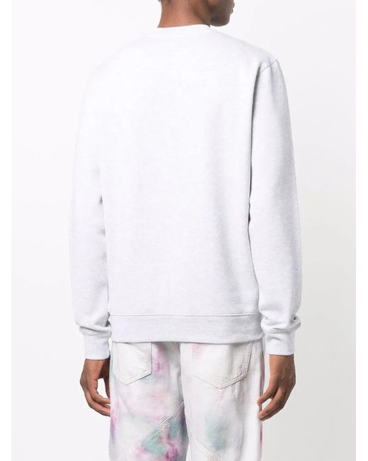 Sudadera Con Logo Estampado MSGM de hombre de color White
