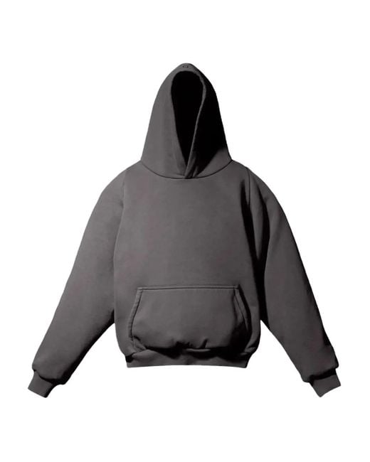Yeezy Gap Gray Logo-Detail Hoodie for men