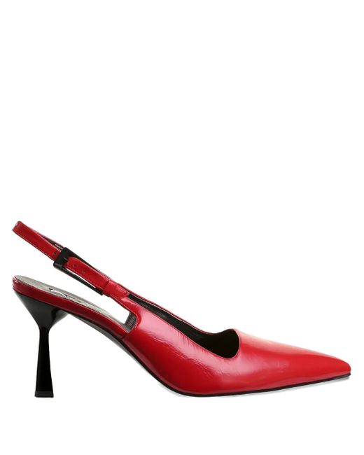 Högl Pink Ruby Pointed-Toe Slingback Pumps