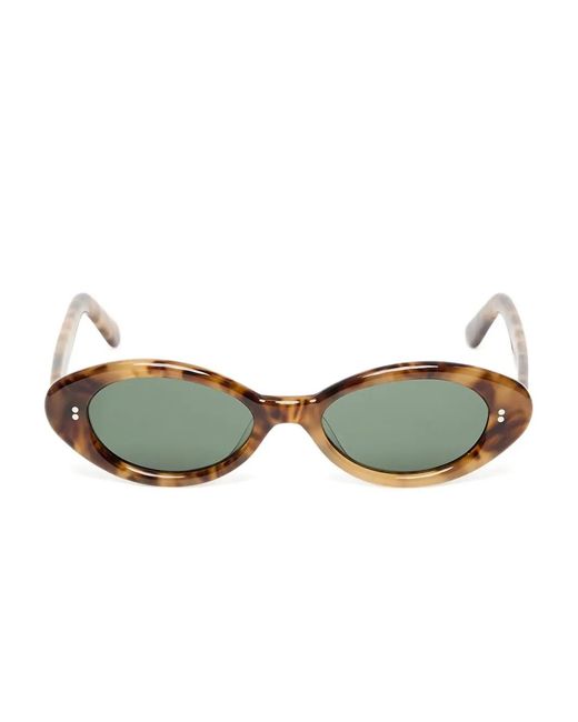 AKILA Green Daisy Tortoiseshell Sunglasses