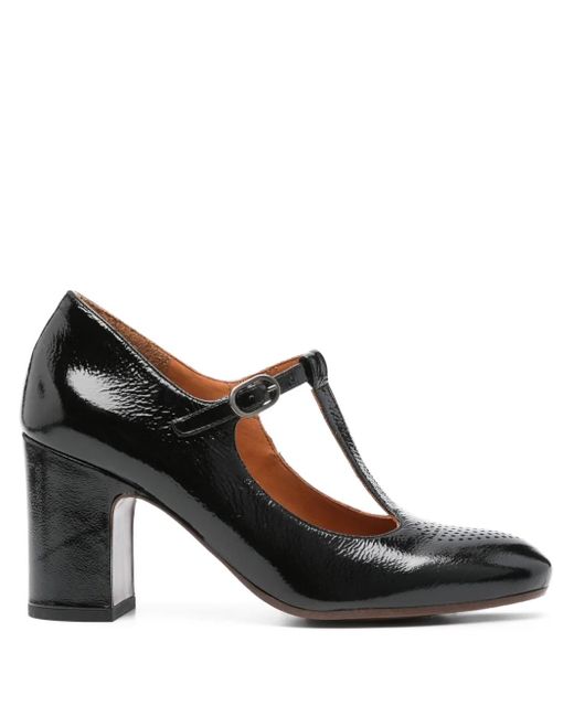 Zapatos Madame de charol con tacón de 80 mm Chie Mihara de color Black