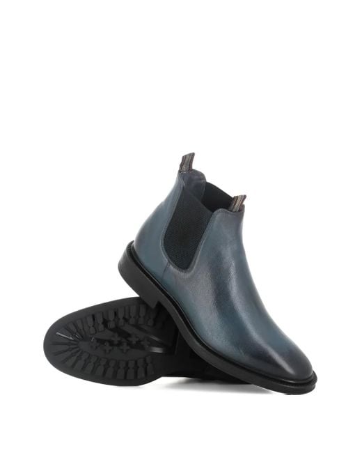メンズ Paul Smith Sidney サイドゴアブーツ Blue