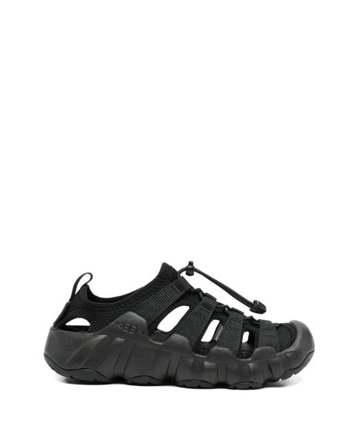 Keen Black Hyperport H2 Cage-Design Sandals
