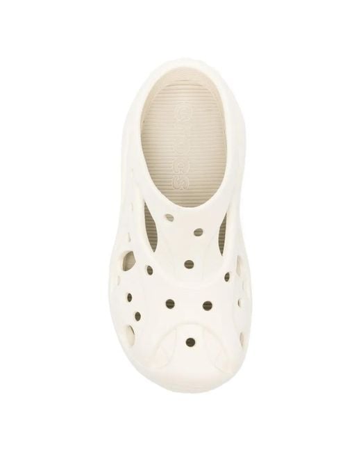 CROCSTM White Caged Perforated Clogs