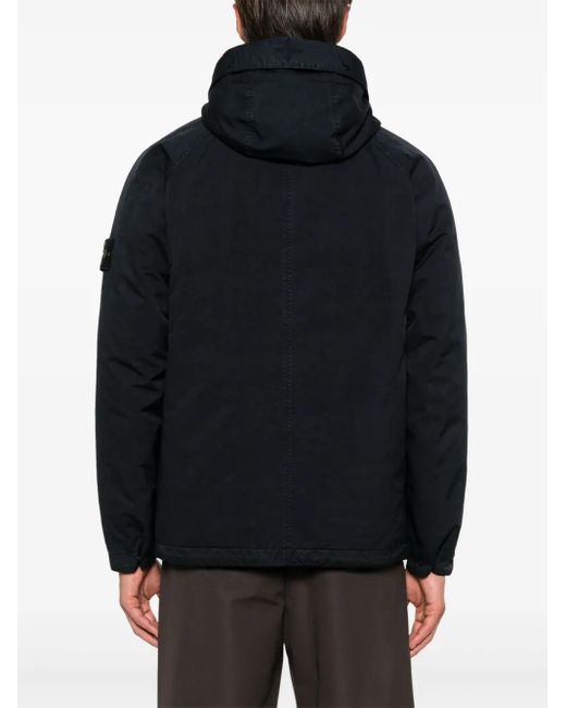 メンズ Stone Island 41649 David-tc ジャケット Black