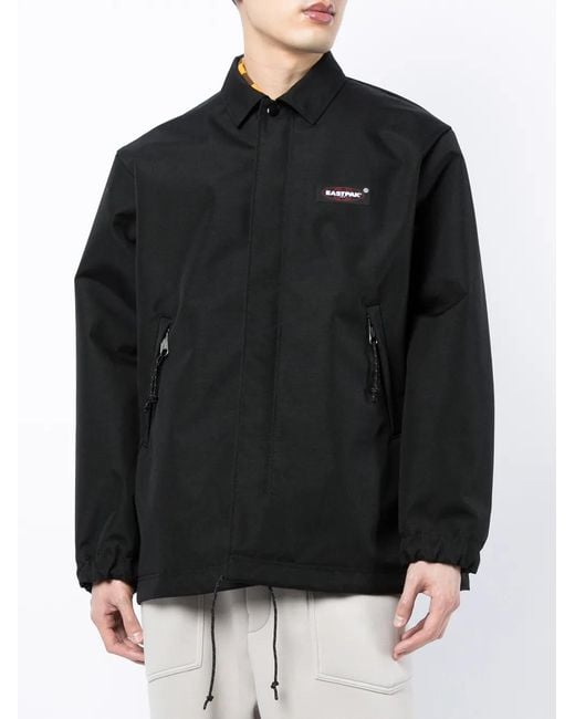Undercover Black X Eastpak Long-Sleeve Shirt Jacket for men