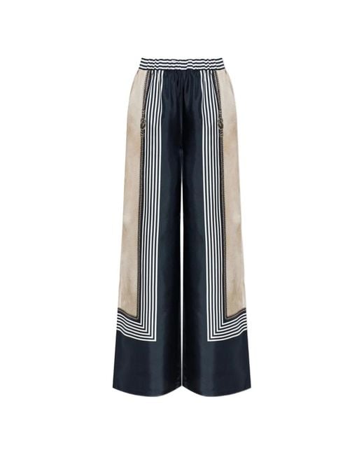 Max Mara Blue 'Carabo' Trousers
