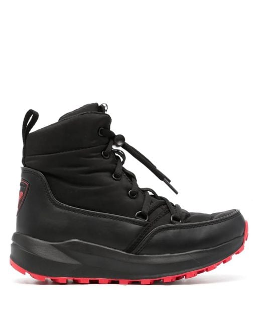 Bottines Podium À Patch Logo Rossignol en coloris Black