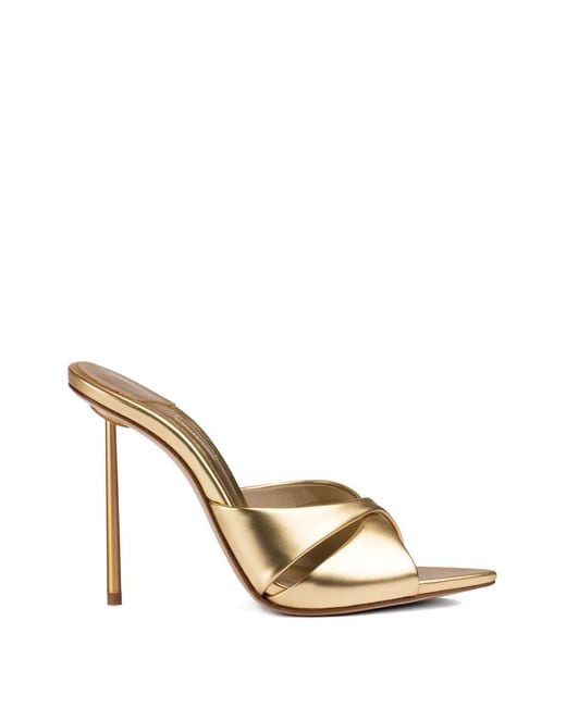 Le Silla Metallic Shirley Heeled Sandals