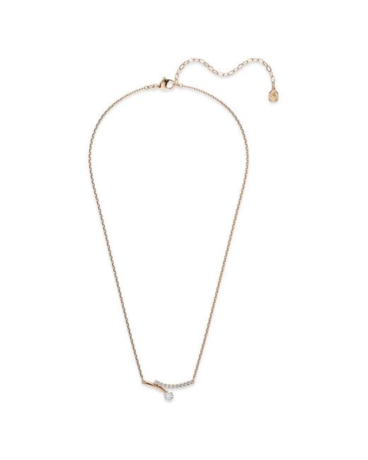 Swarovski White Collier Matrix Serti De Cristaux