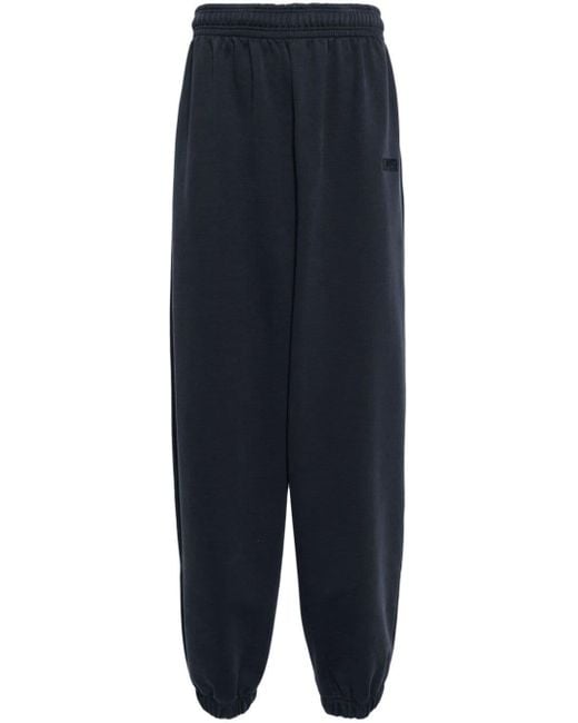 Vetements Blue Logo-embroidered Track Pants
