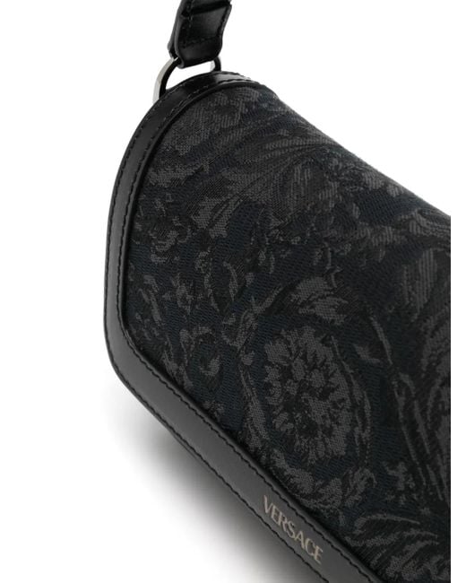 メンズ Versace バロッコ ショルダーバッグ Black