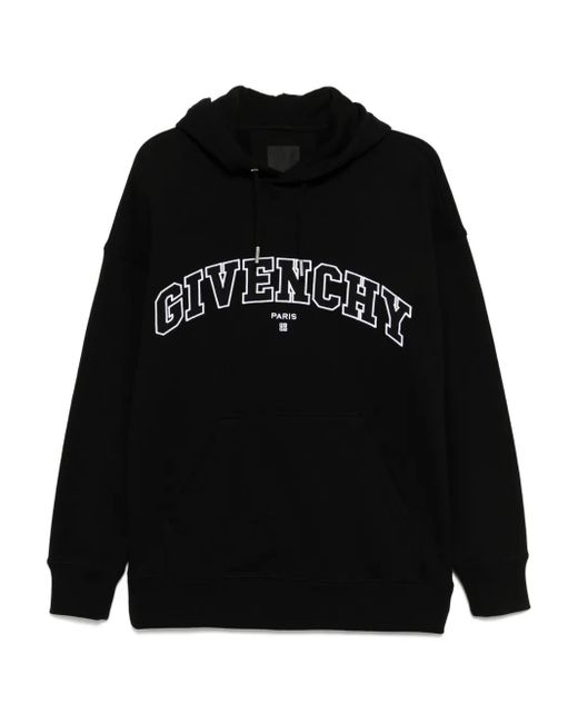 Felpa Con Cappuccio di Givenchy in Black da Uomo