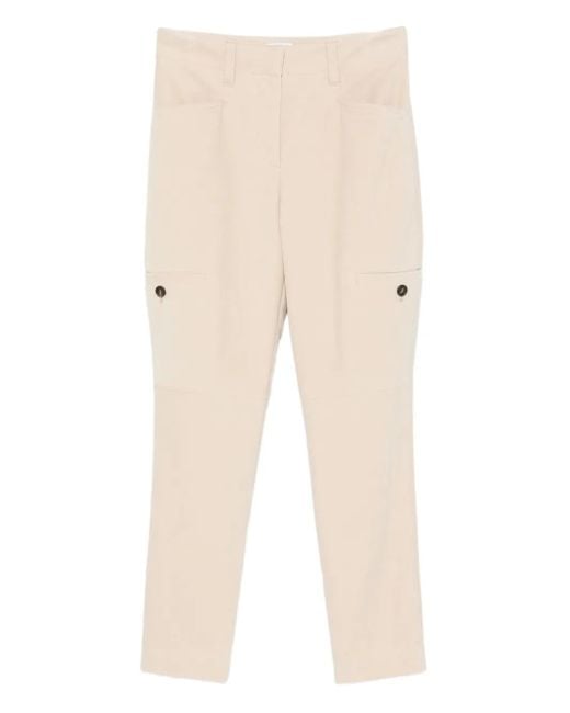 Brunello Cucinelli Cargo-pocket Trousers Natural