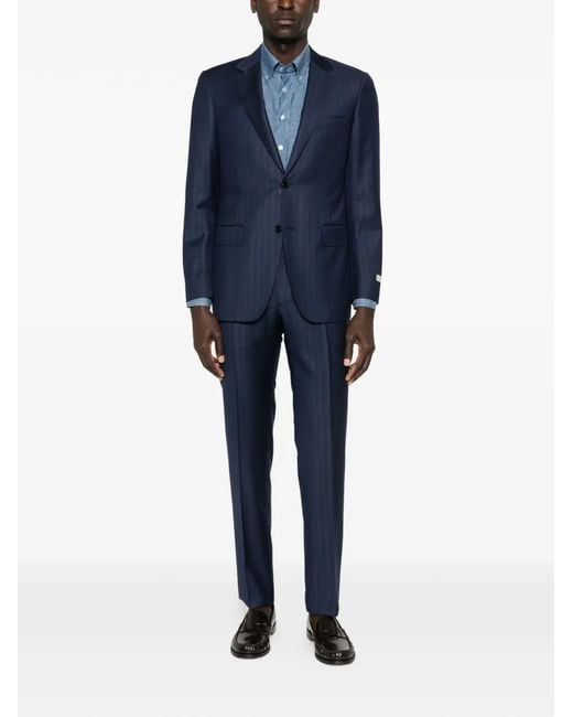 Etro Blue Buttoned Shirt for men
