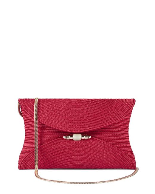 Shanghai Tang クラッチバッグ Red