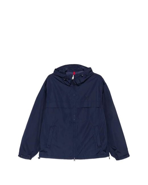 Polo Ralph Lauren Blue Hooded Zip-Up Jacket for men