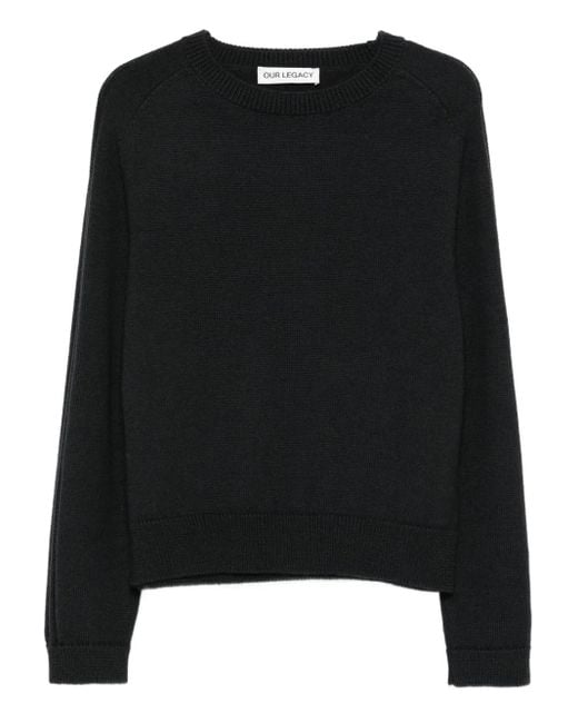 メンズ Our Legacy ウール セーター Black