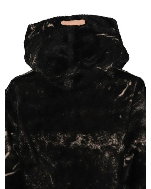 Napapijri Black X Pdf Skidoo Faux-Fur Jacket for men