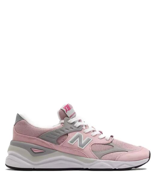 New Balance Pink X-90 Low-Top Sneakers for men