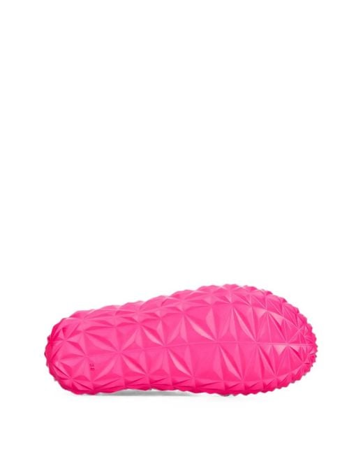 EA7 Pink Prisma Logo-Detail Slides